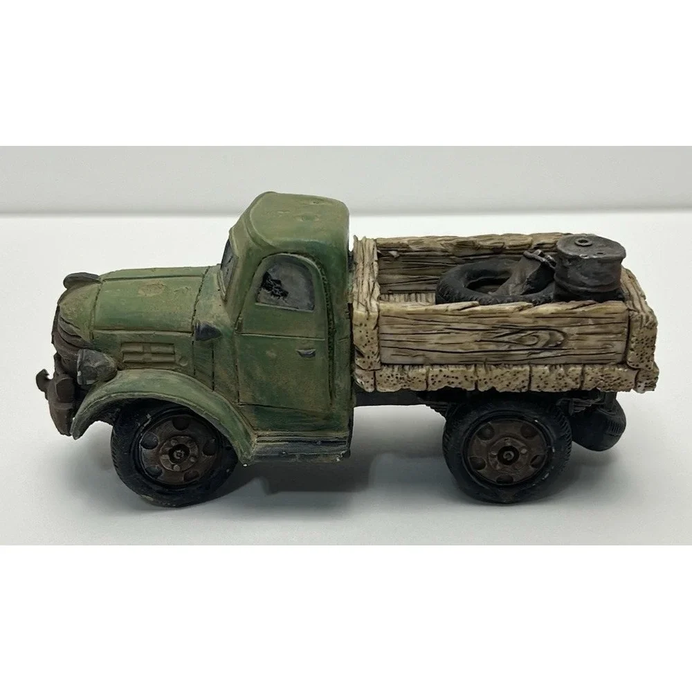 Vintage Custom Weathered Dodge Pickup Truck Model Junkyard Diorama Accessory